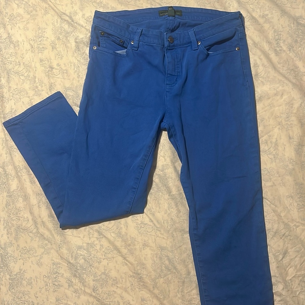 Bright Midnight Blue Lauren Jeans Co Denim Jeans Vintage excellent condition - Picture 10 of 11